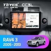 Штатная магнитола Teyes CC3L 4/32 Toyota RAV4 3 XA30 (2005-2013) 10"