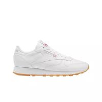 Кроссовки Reebok Classic Leather, размер 15 US, белый, серый