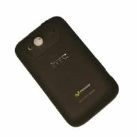 Задняя крышка для HTC Wildfire S (A510e) (Цвет: черный)