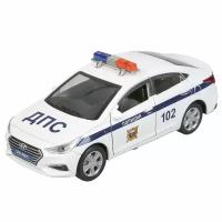 Машинка инерционная для мальчиков Hyundai Solaris Полиция Технопарк