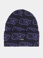 Шапка GOOD TIMES obey ( one size / navy multi / 100030207 )