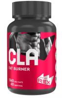 Жиросжигатель CLA FAT BURNER ProteinRex 1360 мг 60 капсул, БАД для похудения, спортивное питание, для похудения, сушки, снижения и контроля веса