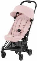 Cybex Coya (Matt Black Peach Pink с дождевиком)