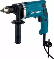 Ударная дрель Makita HP1630, 710 Вт, без аккумулятора бирюзовый