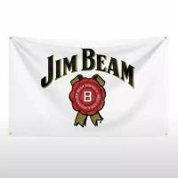 Флаг плакат баннер Jim Beam