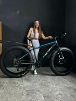 Велосипед фэтбайк для взрослых TIMETRY 089, 26 дюймов, алюминий, унисекс, синий