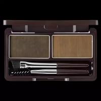 Палетка с пигментом для бровей The SAEM Eco Soul Eyebrow Kit 01 - Natural Brown (5 гр)