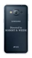 Силиконовый чехол на Samsung Galaxy J3 2016 / Самсунг Галакси J3 2016 "Robert B Weide", прозрачный