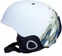 Шлем для Горных Лыж и Cноуборда MOON HELMET White Blue