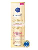 NIVEA Тональный крем-флюид LUMINOUS630 SPF 20, 40 мл/40 г, оттенок: бежевый, 1 шт