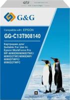 Картридж струйный G&G GG-C13T908140 черный (130мл) для Epson WorkForce Pro WF-6090DW/6090DTWC/6090D2TWC/6590DWF