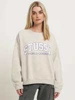 Толстовка Stussy Sport Oversized Crew in Pigment White