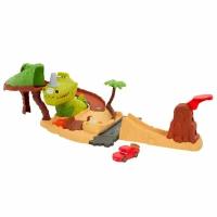 Автотрек с машинками Динопарк автомобилей Cars Disney En Dino Park Play Set HMD74