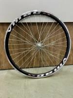 Колесо 26" MTB двойной обод переднее, втулка стальная, 36 H, на гайках под V Brake