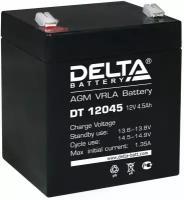 Аккумулятор Pb Delta Battery DT 12045 аккумулятор свинцовый 12В-4.5Ач 90х70х107