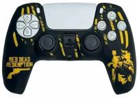Силиконовый чехол для DualSense (PS5) Red Dead Redemption (Black-Yellow)