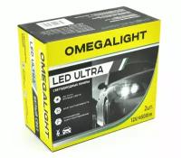 Комплект светодиодных ламп Omegalight LED Ultra H8/H9/H11 4500lm 6000K