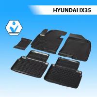 RIVAL 12304001 Коврики салона HYUNDAI IX35 11-