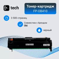 Тонер-картридж F+ imaging, черный, 3 500 страниц, для Oki моделей B410/B430/B440/MB460/MB470 (аналог 43979102), FP-OB410