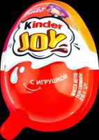 Изделие кондитерское KINDER Joy Girls с хрустящими шариками и игрушкой, 20г