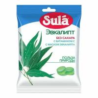 Леденцы без сахара с витамином С Sula Эвкалипт