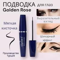Подводка для глаз Golden Rose Classics Eyeliner black