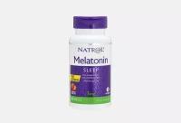 Мелатонин со вкусом клубники NATROL, 3 мг в быстрорастворимых таблетках 90мл