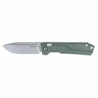 Нож SRM 7228B-MG сталь 14C28N рукоять Green Micarta