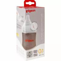 Бутылочка для кормления с силиконовой соской с 0 мес. SofTouch Peristaltic Plus Pigeon/Пиджен 160мл
