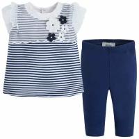 Комплект одежды Mayoral для девочек, размер 80 (12 мес), цвет синий