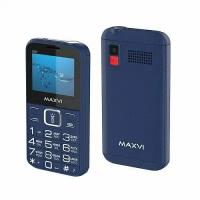 Мобильный телефон Maxvi B200 Blue (2sim/2"/0,3МП/1400mAh)