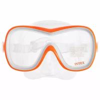 Маска для плавания Wave Rider Masks 8+, оранжевый