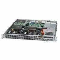 SuperMicro Корпус SuperMicro CSE-514-R407W 1U SC514 Redundant Platinum 400W PWS Chassis CSE-514-R407W