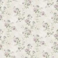 Обои MF10909 Champagne Florals KT-Exclusive - американские, бумажные, цвета капучино, с цветами, в стиле прованс, длина 10.00м, ширина 0.52м, рекомендуем для кухни