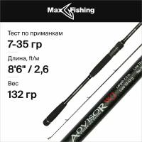 Спиннинг Maximus ADVISOR WJ 26M 2.60м 7-35гр