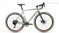 Шоссейный велосипед Format 5211 700С (2023) 55 см" Серо-зеленый (165-185 см)