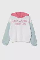 Толстовка с принтом United Colors of Benetton для девочек 24P-3J68C203I-902-EL