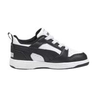 Кеды PUMA Rebound V6 Lo AC PS, размер 34, белый, черный