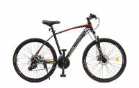 Hogger Riser 26" Disk 2021 (требует финальной сборки), Цвет black-grey-red, Размер 17"