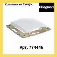 774446 Legrand Valena Заглушка для розетки / Белая (2 шт.)