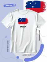 Футболка с флагом Самоа-Samoa