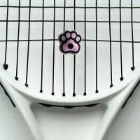 Виброгаситель для теннисной ракетки "Черно-розовая лапка"