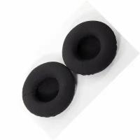 Амбушюры (ear pads) для наушников Sennheiser Urbanite / HD25 / AKG K81DJ / K518 / K518DJ / K518LE, черные