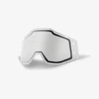 Линза 100% Accuri Forecast Dual Lens Sonic Bumps w/mud Visor Clear, 51121-610-02