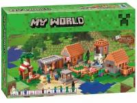 Конструктор Lari (Bela) My World 1094 Деревня, 1600 дет