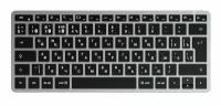 Беспроводная клавиатура Satechi Slim X1 Bluetooth Keyboard-RU. Раскладка - Русская. Цвет: серебристы