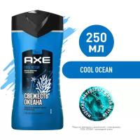 AXE 2в1 гель для душа и шампунь Cool Ocean с акватическим ароматом, свежесть и увлажнение 250 мл