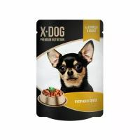 Gina Пауч для собак X-Dog Курица в соусе, 85 г