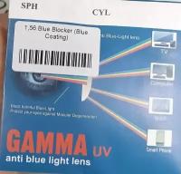 Линза "Blue Blocker Gamma 1,56" для защиты глаз за компьютером