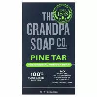 The Grandpa Soap Co, Мыло для лица, тела и волос, хвойная смола, 120 г